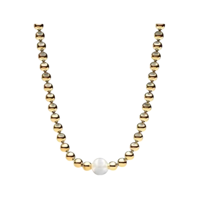 สร้อยคอและสร้อยข้อมือ DIY สำหร - Pearl Trim Chain บทวิจารณ์และราคา