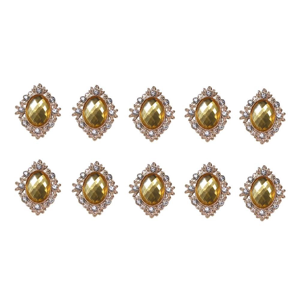 กระดุมตกแต่งทรงรี อะคริลิกผสมโ - Embellishment Glue Craft บทวิจารณ์และราคา