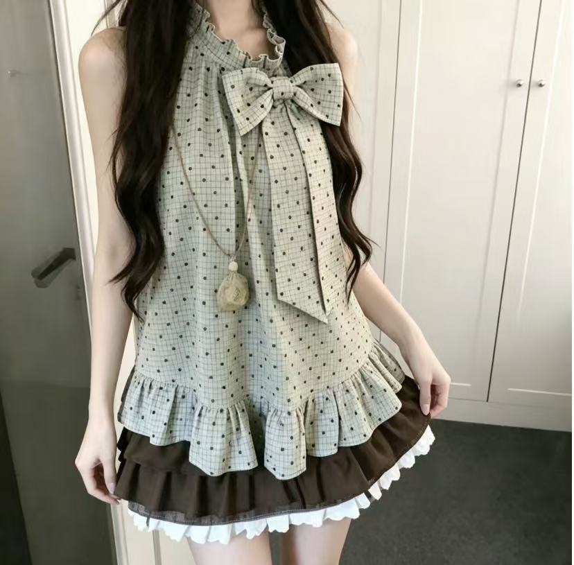 ชุดเซ็ต 2 ชิ้น สไตล์วินเทจญี่ป - Elastic Lace Trim บทวิจารณ์และราคา