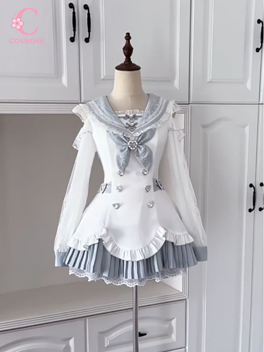 ชุดเดรสวินเทจสไตล์ญี่ปุ่น Swee - Elastic Lace Trim บทวิจารณ์และราคา